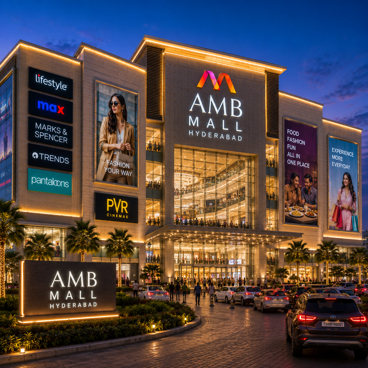 AMB Cinemas & Sarath City Capital Mall